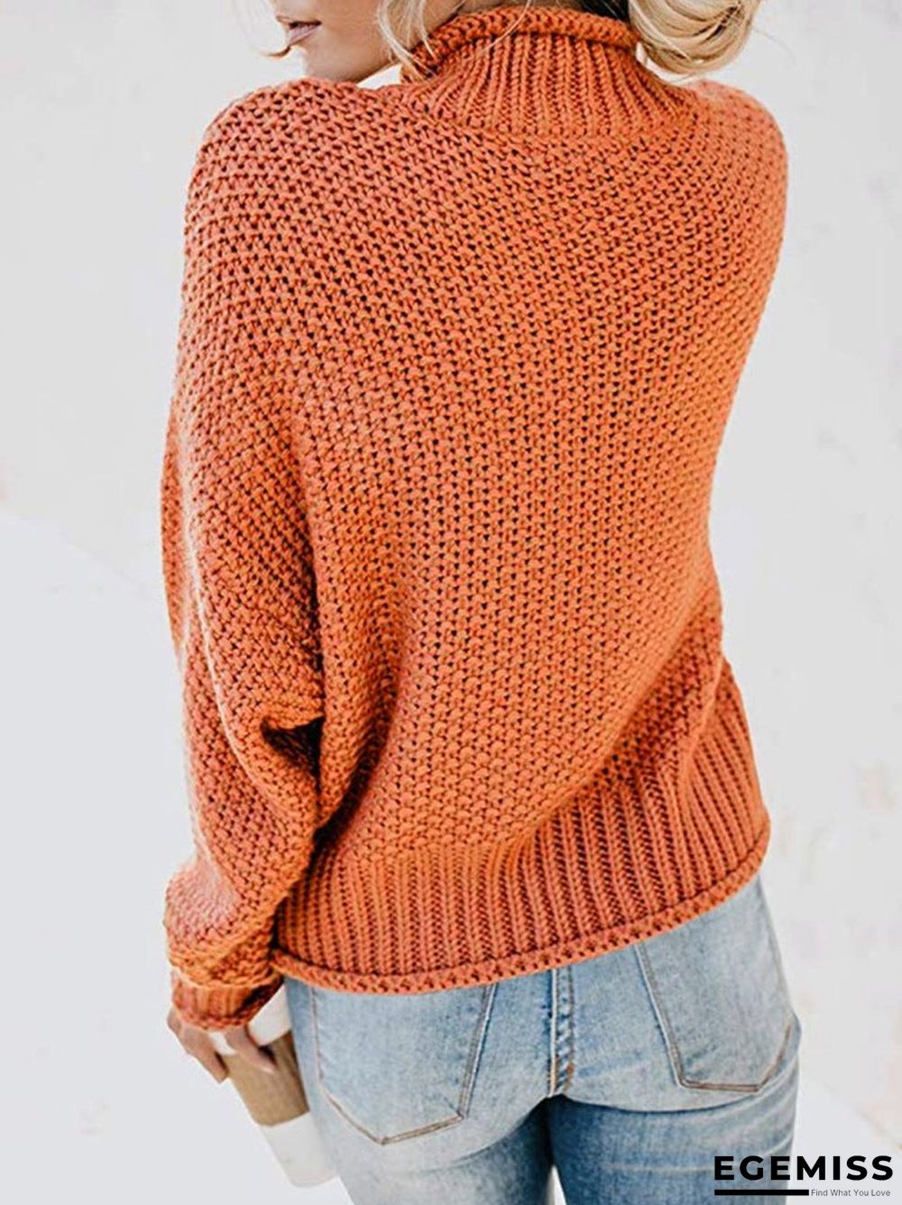 Autumn and Winter New Knitwear Women's Turtleneck Pullover | EGEMISS
