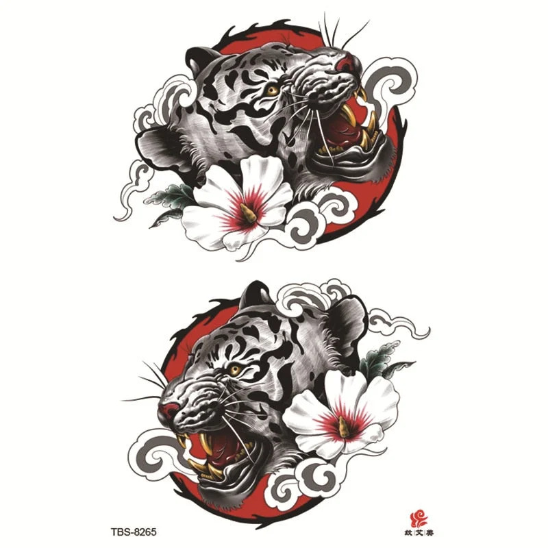 Waterproof Temporary Tattoo Sticker Warrior Girl Flash Tattoos Beauty Portrait Angel Body Art Arm Fake Tatoo Women arm tattoo