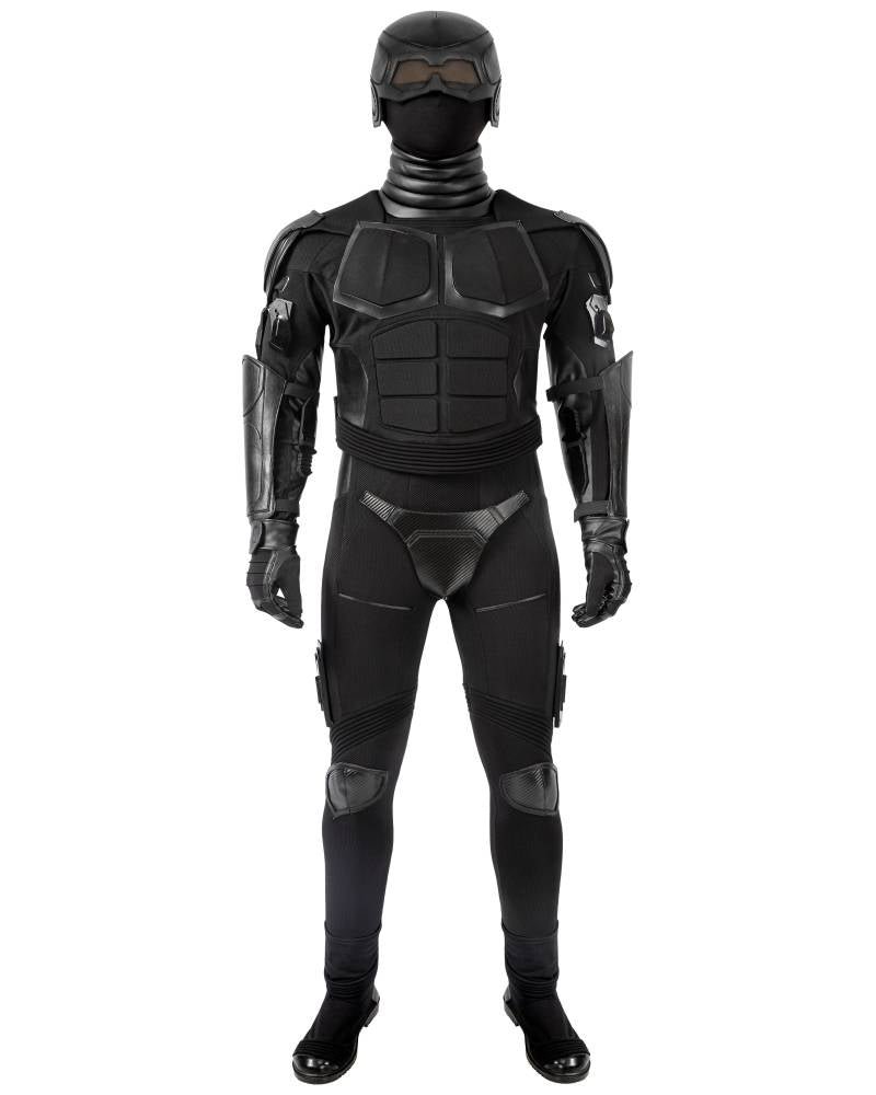 Adult Black Noir Cosplay Costume halloween Suit