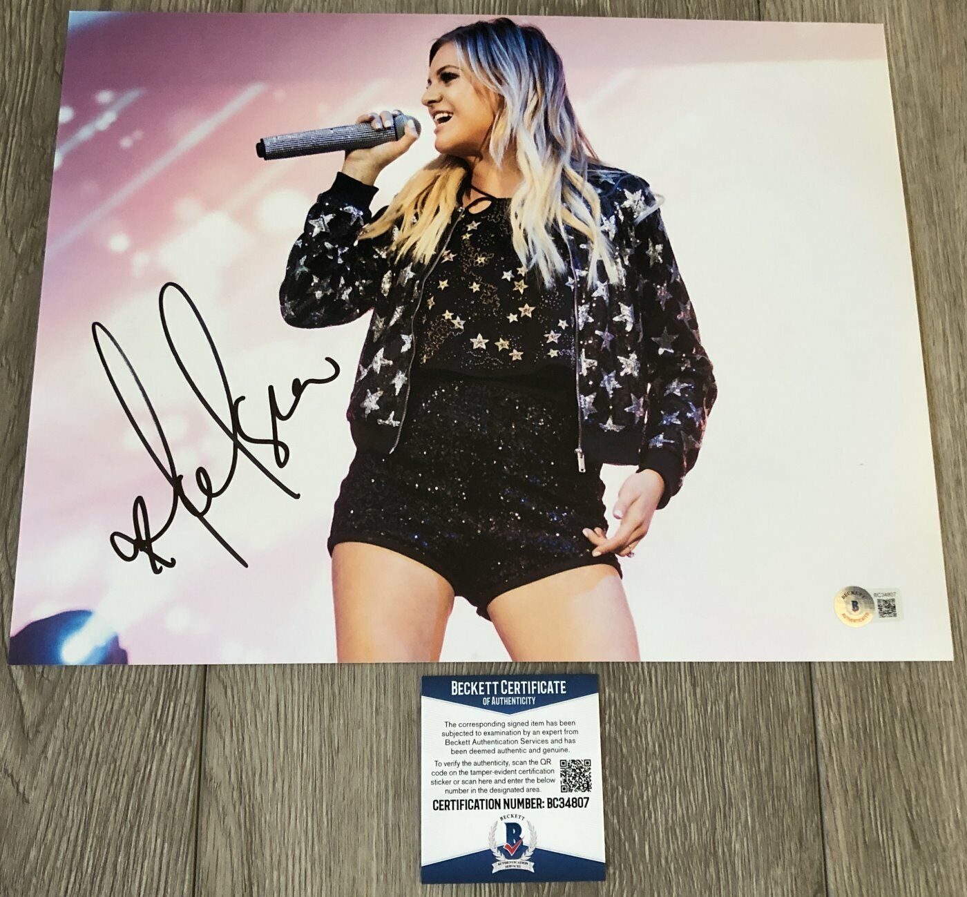 KELSEA BALLERINI SIGNED AUTOGRAPH 11x14 Photo Poster painting A w/EXACT PROOF & BECKETT BAS COA