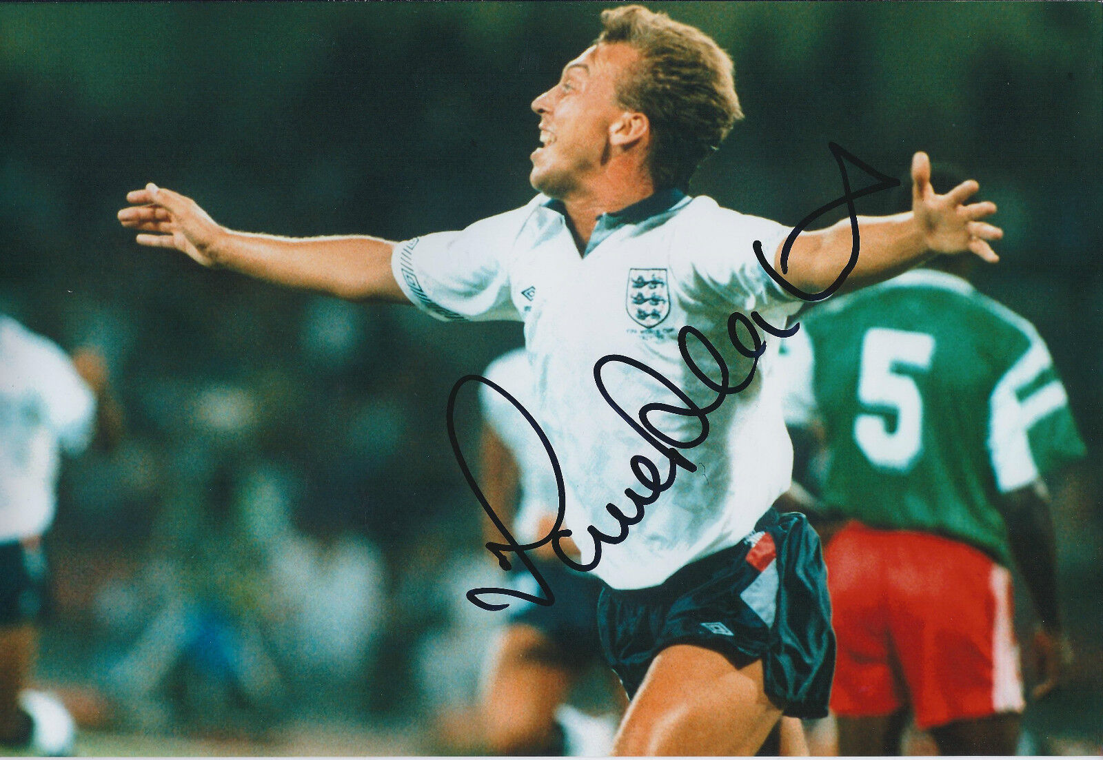 David PLATT Signed Autograph 12x8 Photo Poster painting AFTAL COA ENGLAND Legend Genuine RARE