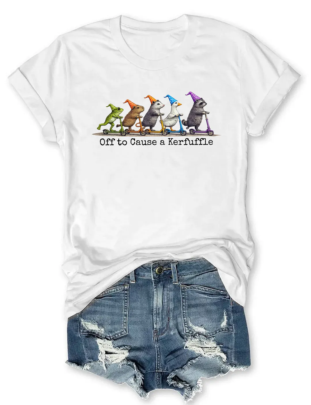 Off To Cause A Kerfuffle T-shirt