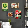 4pcs - Hot Oil Mix - Vintage Metal Signs(8*12Inch)