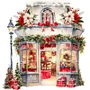 Christmas Shop - 11CT Counted Cross Stitch 50*50cm/19.69*19.69in