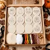 Halloween Embroidery Ornament Kit &ndash; DIY Hanging Ornaments with Jingle Bells (Set of 12,Beginner-Friendly) tapestrymarket