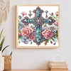 Diamond Painting-DIY Crystal Rhinestone Cross