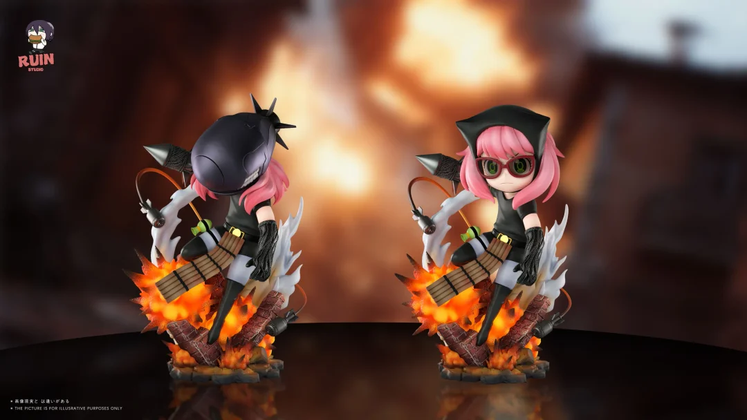 Bomb Girl Reze Cosplay Anya Forger with LED - Chainsaw Man SPY X