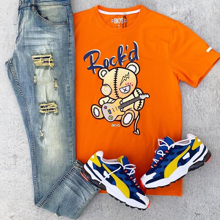 Chief Printed Short Sleeve T-Shirt 9895&2152
