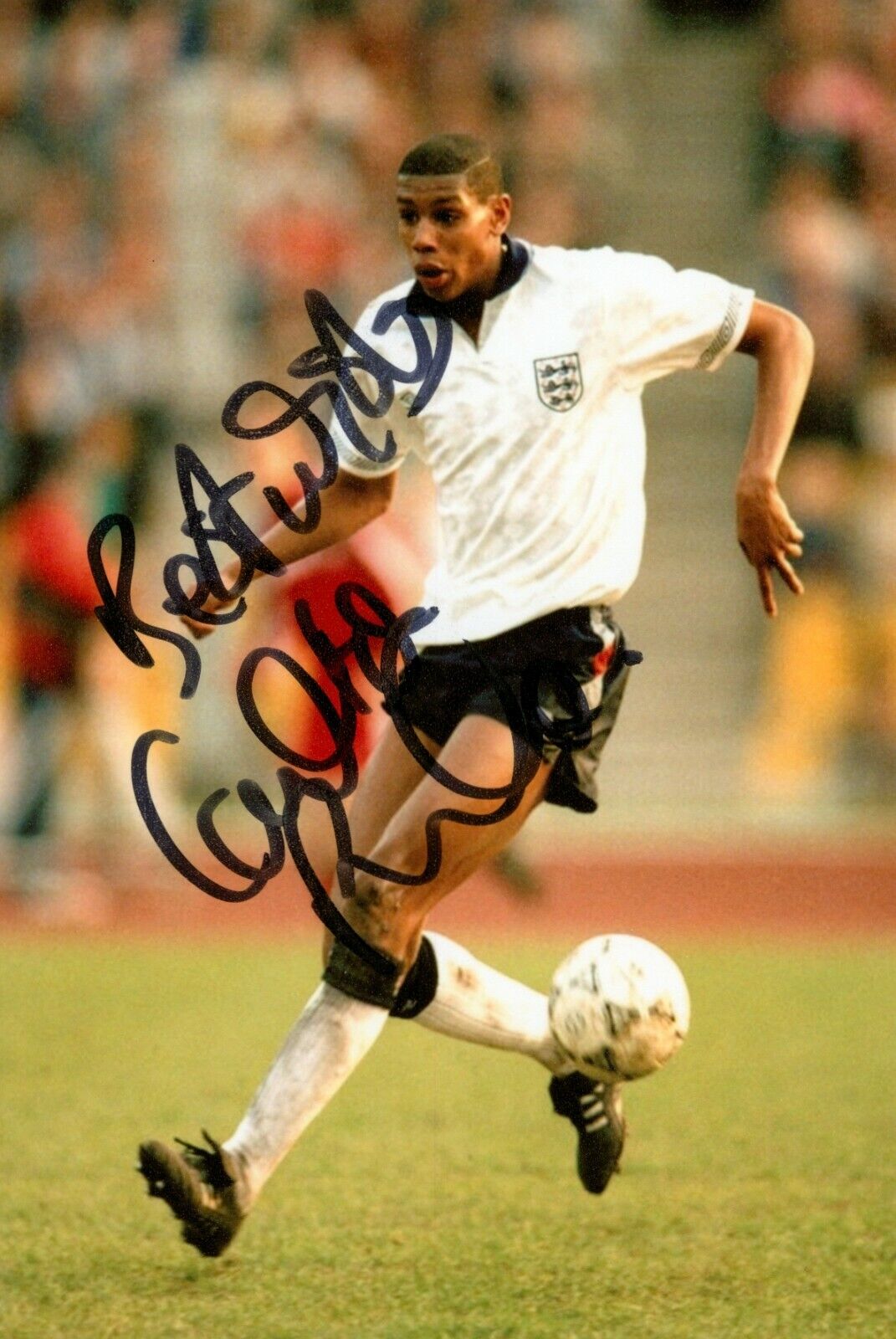 Carlton Palmer Hand Signed 6x4 Photo Poster painting England Sheffield Wednesday Autograph + COA