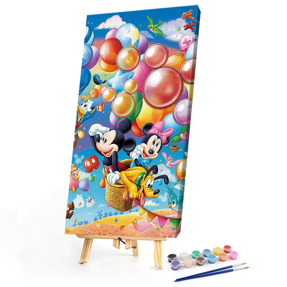 

40*80CM - Paint By Numbers - Mickey Mouse (Big Size), 501 Original