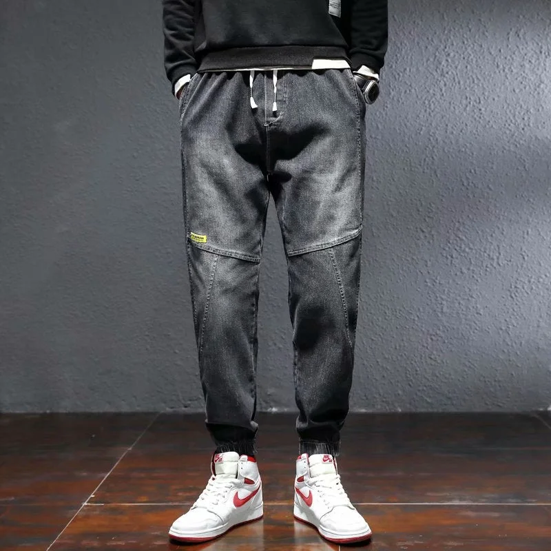 High quality Fashion Men's Cargo pants Hip Hop Trend Streetwear Jogging Pants Men Casual Elastic Waist Men Clothing Trousers