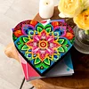 DIY Special Shaped Crystal Painting Classic Heart Mandala Storage Box Ornament Kit