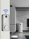 Biometric Smart Locks Bluetooth-compatible Electronic Deadbolt Lock Quick Unlock