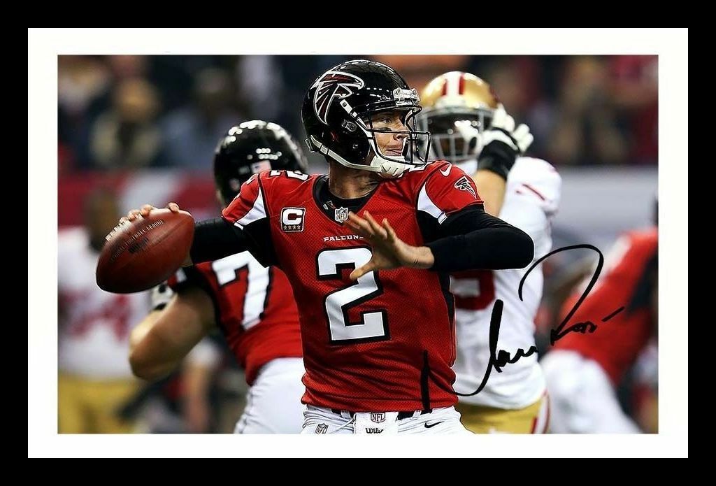 Matt Ryan - Atlanta Falcons Autograph Signed & Framed Photo Poster painting