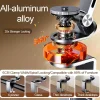 Aluminum Alloy Tablet Phone Holder 360° Rotating Folding Desktop Phone Holder