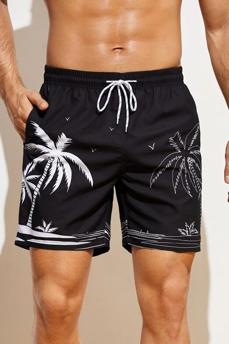 Tiboyz Men's Coconut Quick Dry Casual Beach Pants