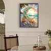 Diamond Painting -DIY Round Drill Crescent Coast Scenery