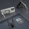 MagSafe Double-Sided Magnetic Mobile Phone Holder, Super Strong Magnetic 360 &deg; Rotating Portable Folding Car Mobile Phone Holder