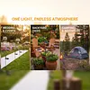 Solar Powered Firework Garden Lights Waterproof Decorative Starburst Fairy Light Easy To Install for Outside Patio Backyard Yard Walkway Decor