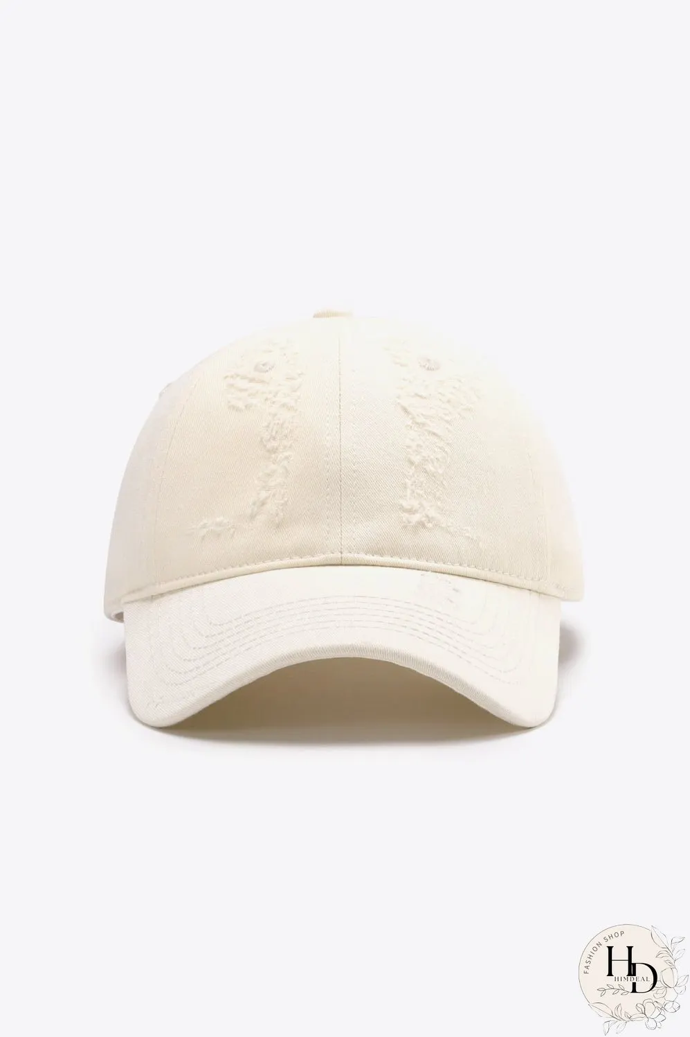 Distressed Adjustable Baseball Cap