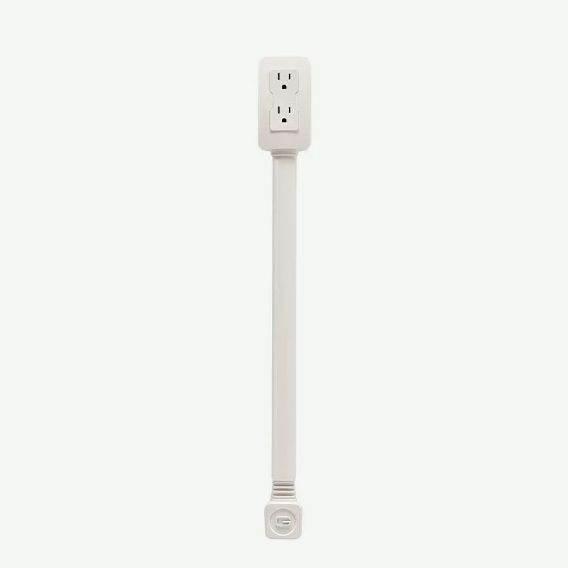 Power socket swivel extender