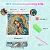 Religiöse Madonna - speziell geformtes Diamantgemälde - 30*30cm
