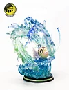 Hidden Power Series The Evolution of Feebas with LED - Pokemon Resin Statue - Moon Shadow Studios [In Stock]