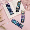 (US Local)4Pcs Special Shape Dream Catcher Butterfly 5D DIY Diamond Painting Bookmark