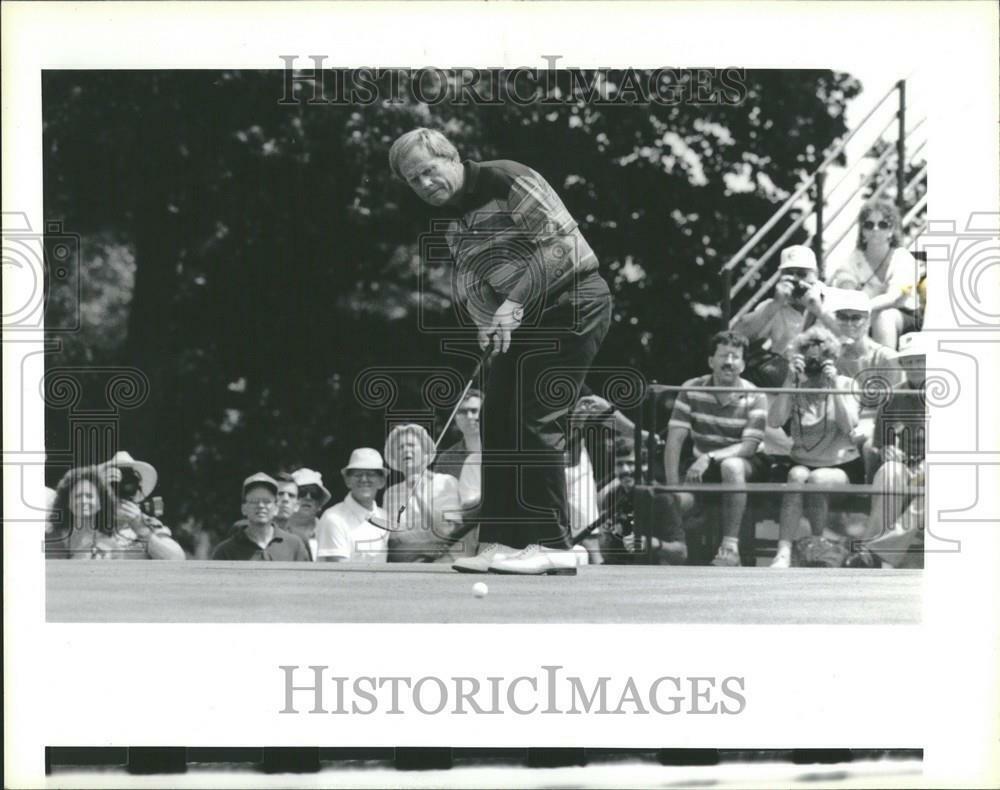 Press Photo Poster painting Jack Nicholas Golfer - DFPC31351