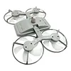 Screw in Ceiling Fan with Light with 3 Adjustable Color Modes Drone Inspired Led Ceiling Fan Light with Extension Rod & Remote Control for Bedroom Living Room Office