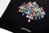 Chrome Hearts Multi Color Cross T-shirt K6052