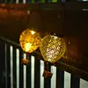 Solar Hanging Hot Air Balloon Lamp IP65 Waterproof Light for Outdoor Garden Yard
