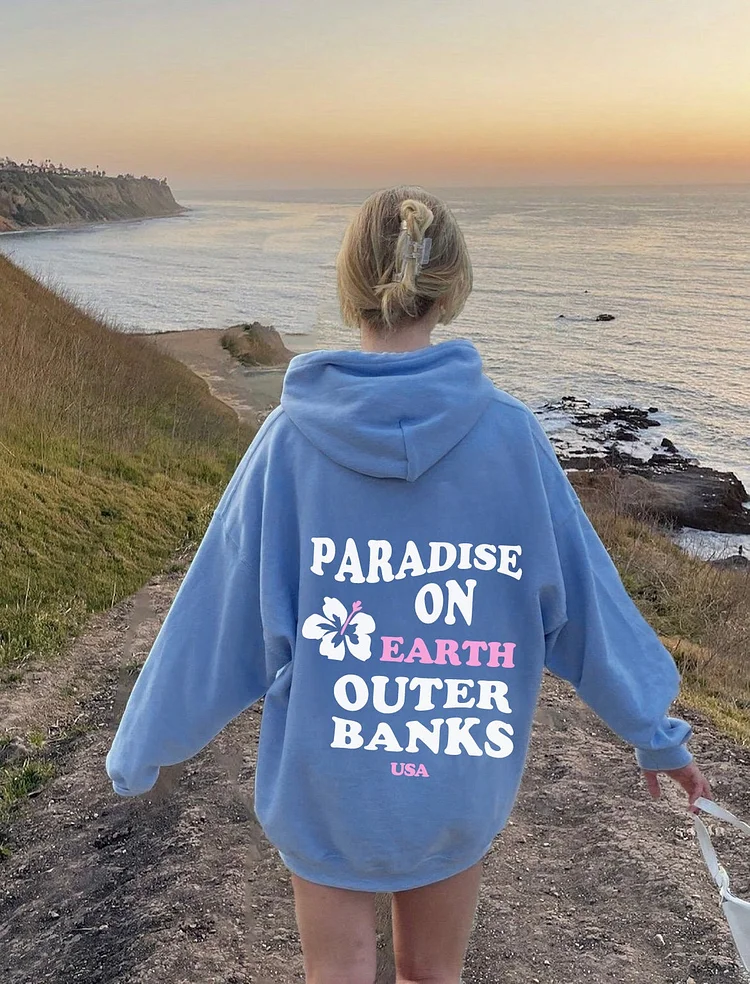 Outer Banks Paradise Hoodie August Lemonade August Lemonade