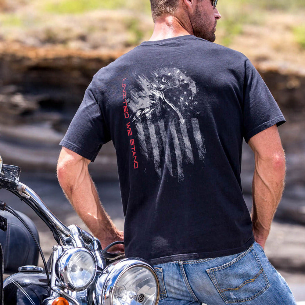  Patriotic Graphic T-Shirt for Men - Perfect for Casual Wear and Festive Events
