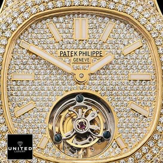 Patek Philippe’s Nautilus Jumbo 5711 Tourbillion Diamond Dial Replica