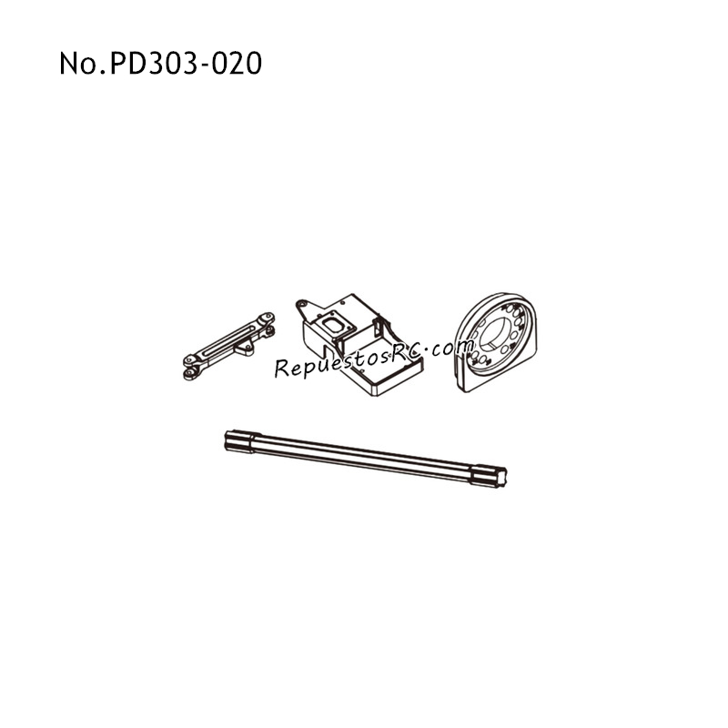 PD RACING TR16ii Piezas para Coches RC Kit de Motor PD303-020