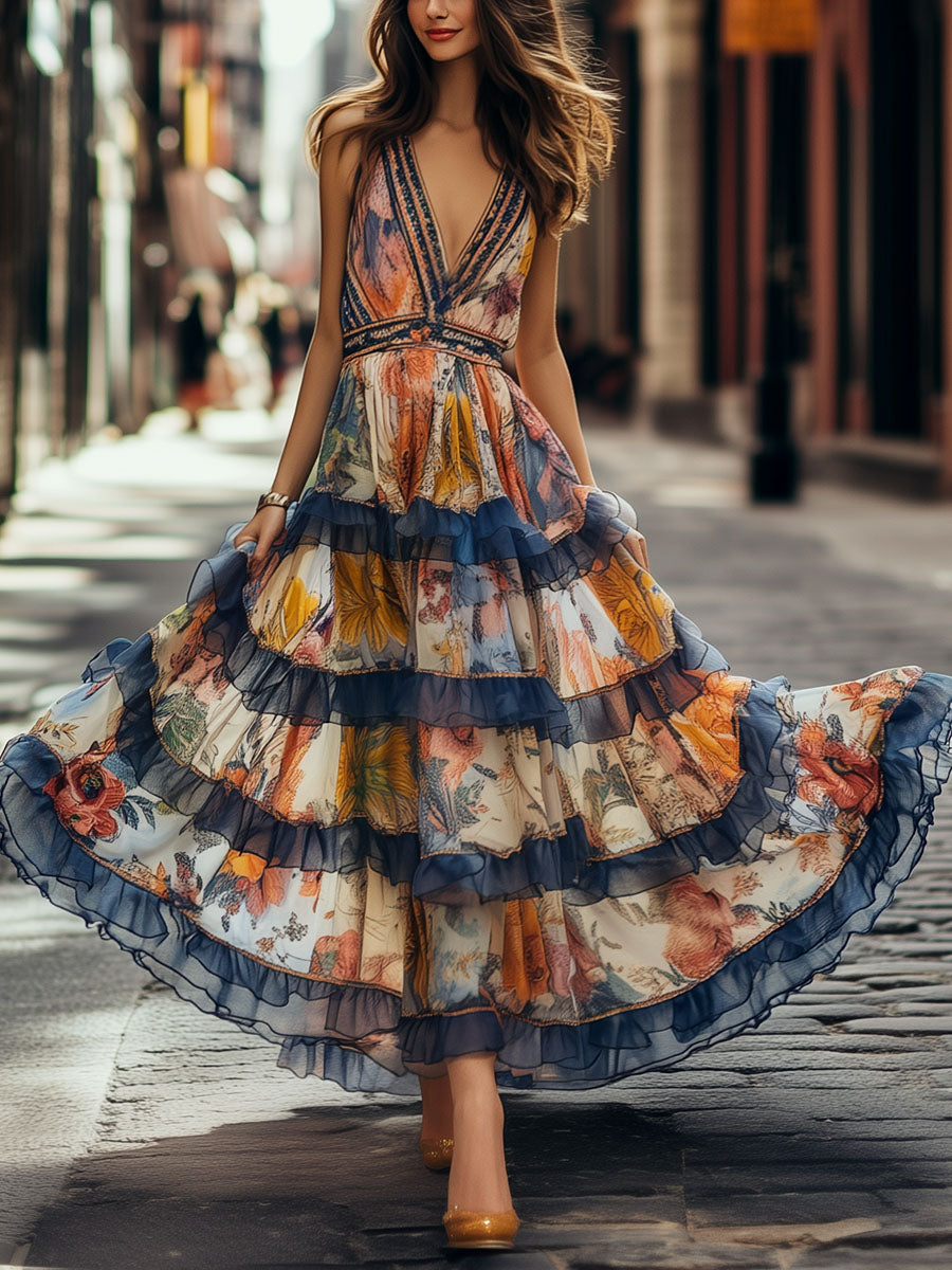 lace chiffon dress For Women Elegant Overlay – street-wave.co.uk Ships In 30 Business Days/ Size::4XL(Fit for EU 50-52, US 18-20, UK/AU 22-24, IT 54-56) #bo308057-black ColsBM Aspen Tangerine Bridesmaid