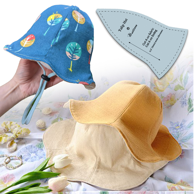 DIY Tulip Hat Tutorial With Template DIY Tulip Hat Tutorial With Template