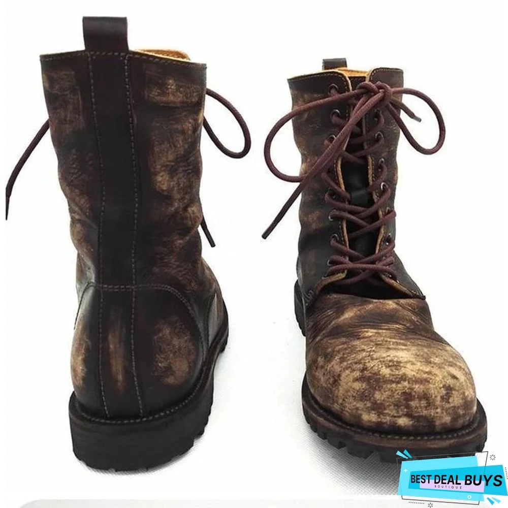 Vintage Outdoor Military Boots