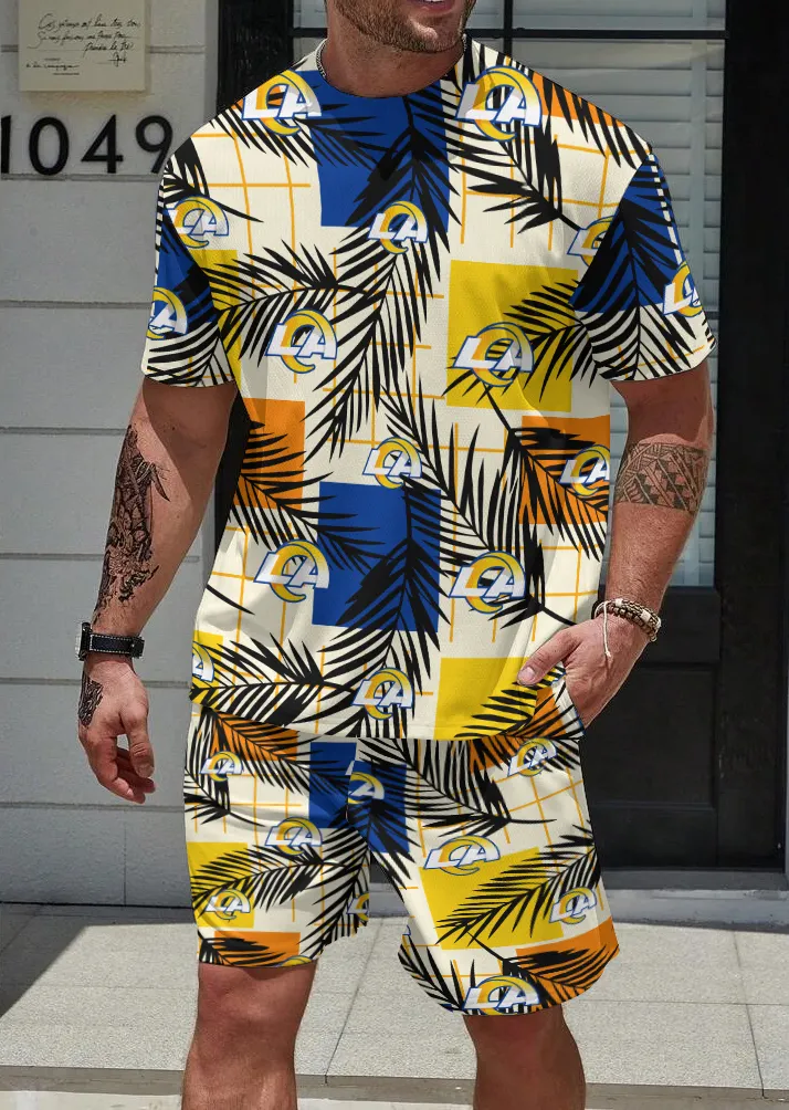 Los Angeles Rams Limited Edition Top And Shorts Two-Piece Suits