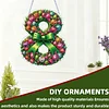 Easter 2D Flat DIY Hanging Diamond Art Ornament Home Window Pendant (Tulip)