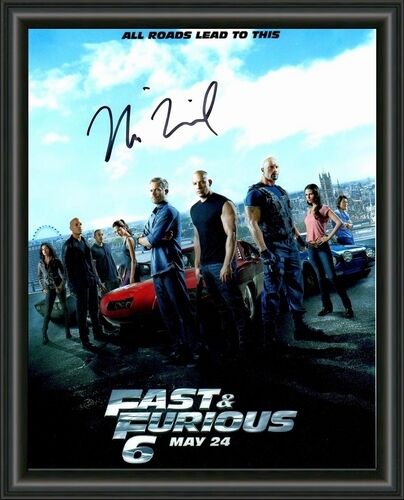 FAST & FURIOUS 6 SIGNED VIN DIESEL - A4 AUTOGRAPHED Photo Poster painting POSTER -  POST