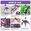 (US Local)5D DIY Special Shape Diamond Painting Desk Ornament Purple Animals Decor Kit