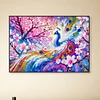 Peacock Pink Tree - Crystal Rhinestone Diamond Painting