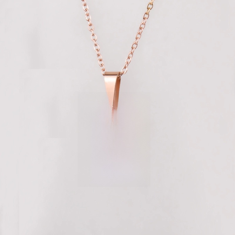 Casual Streetwear Cross Stainless Steel None 18K Gold Plated Unisex Pendant Necklace