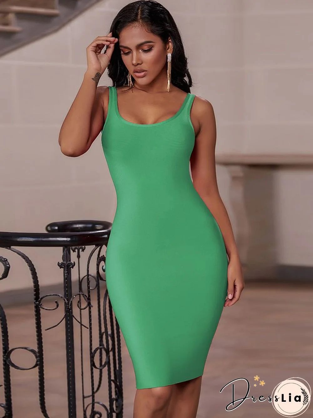 Bandage Dress Red Summer Women's Midi Dress Bodycon Elegant Sexy High Quality Yellow Pink White Evening Party Dress Club