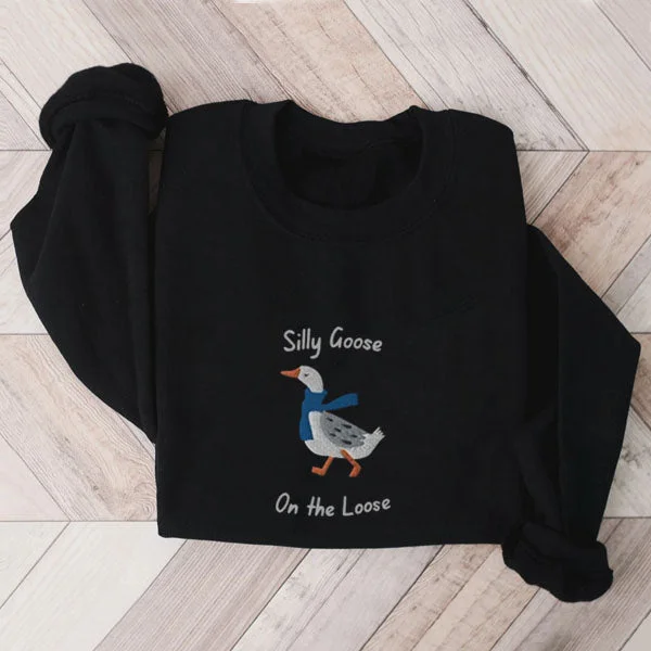 Silly Goose On the Loose-1 Sweatshirt socialshop
