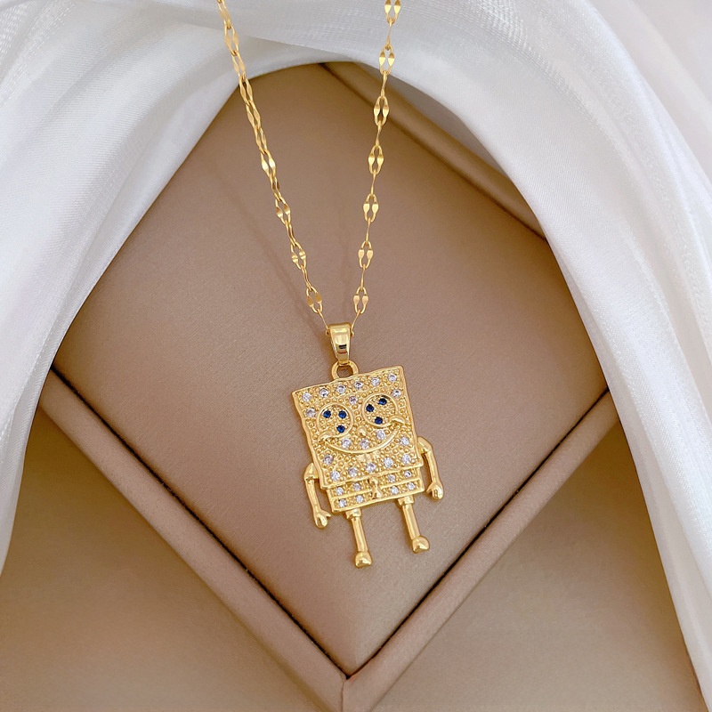 Moon Geometric Stainless Steel Stainless Steel Necklaces