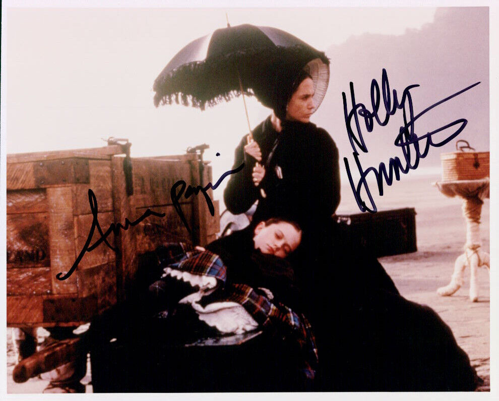 The Piano (Holly Hunter & Anna Paquin) signed authentic 8x10 Photo Poster painting COA