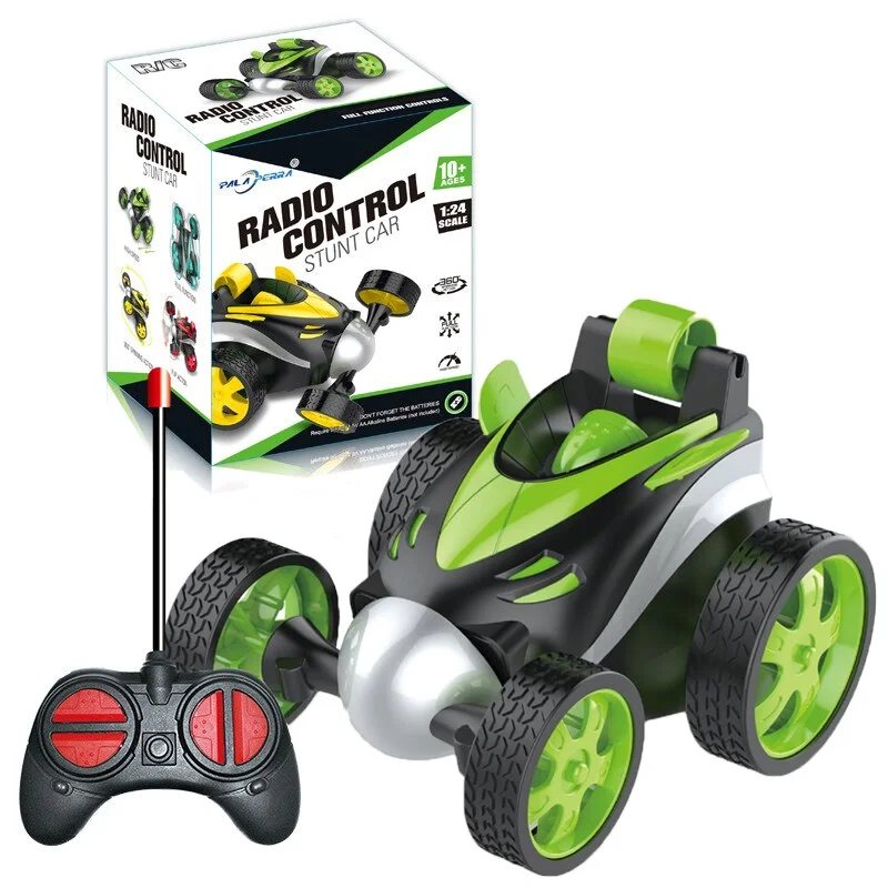 Wireless RC Car 90&deg; Upright Walking Mini Deformation Tumbling Stunt Car 360&deg; Rotating Model Remote Control Toys For Children